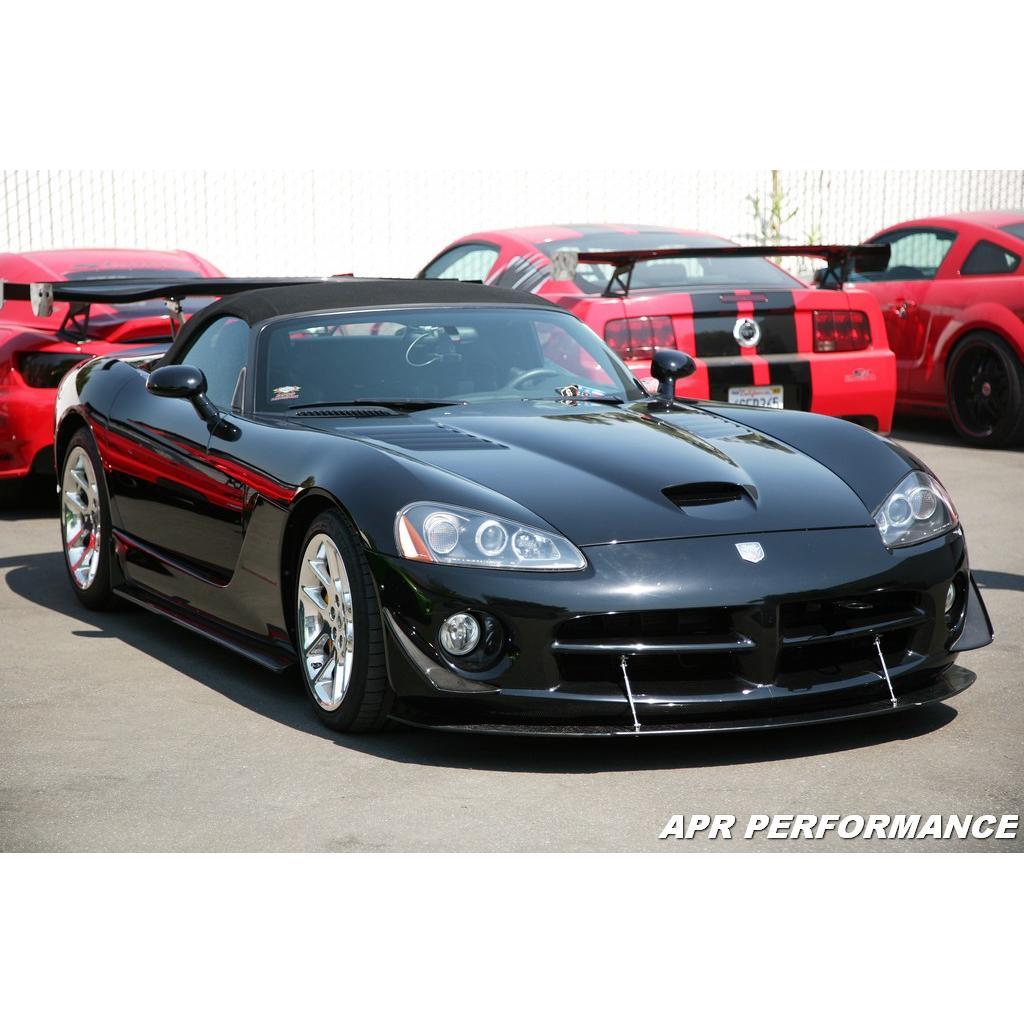 APR Dodge Viper SRT-10 Carbon Fiber w. Honeycomb Core Front Wind Splitter 2003-2010