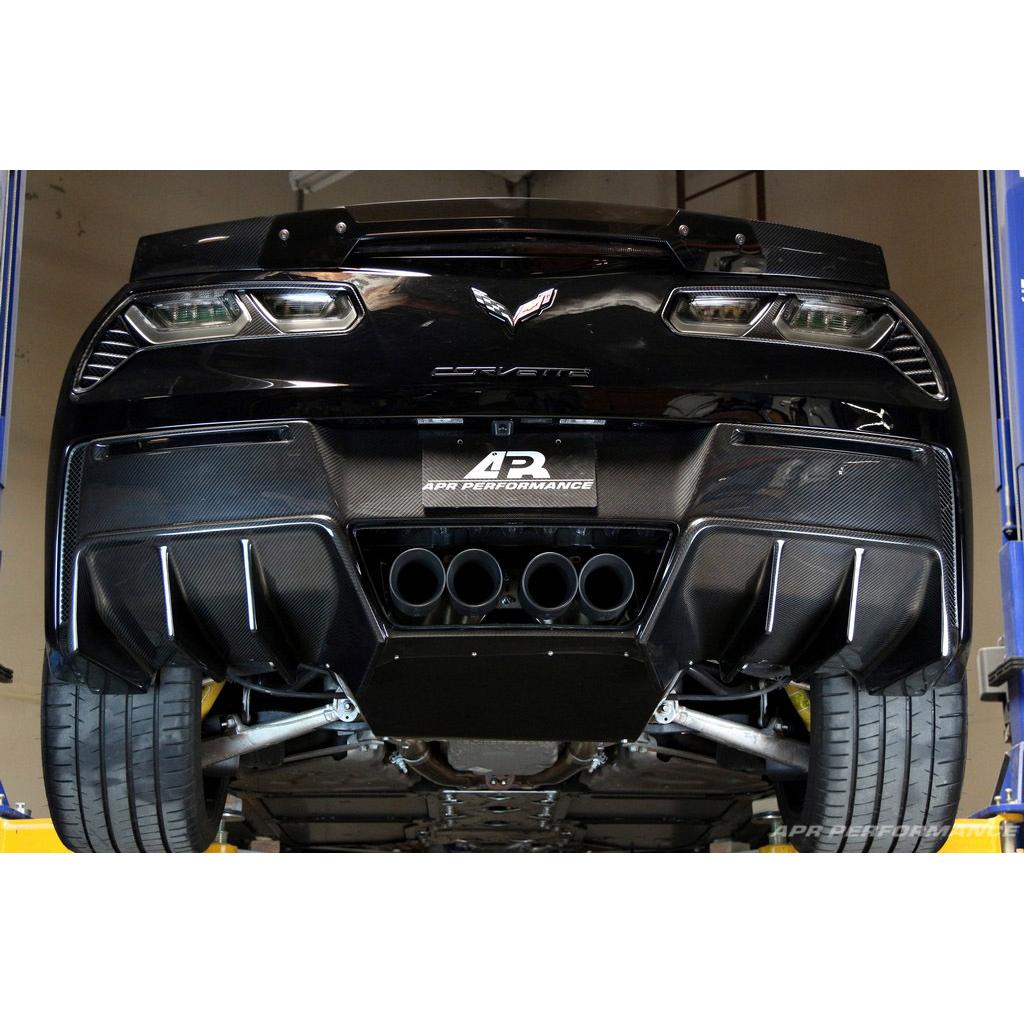APR Chevrolet Corvette C7 Z06 Carbon Fiber Rear Diffuser (Version 2)