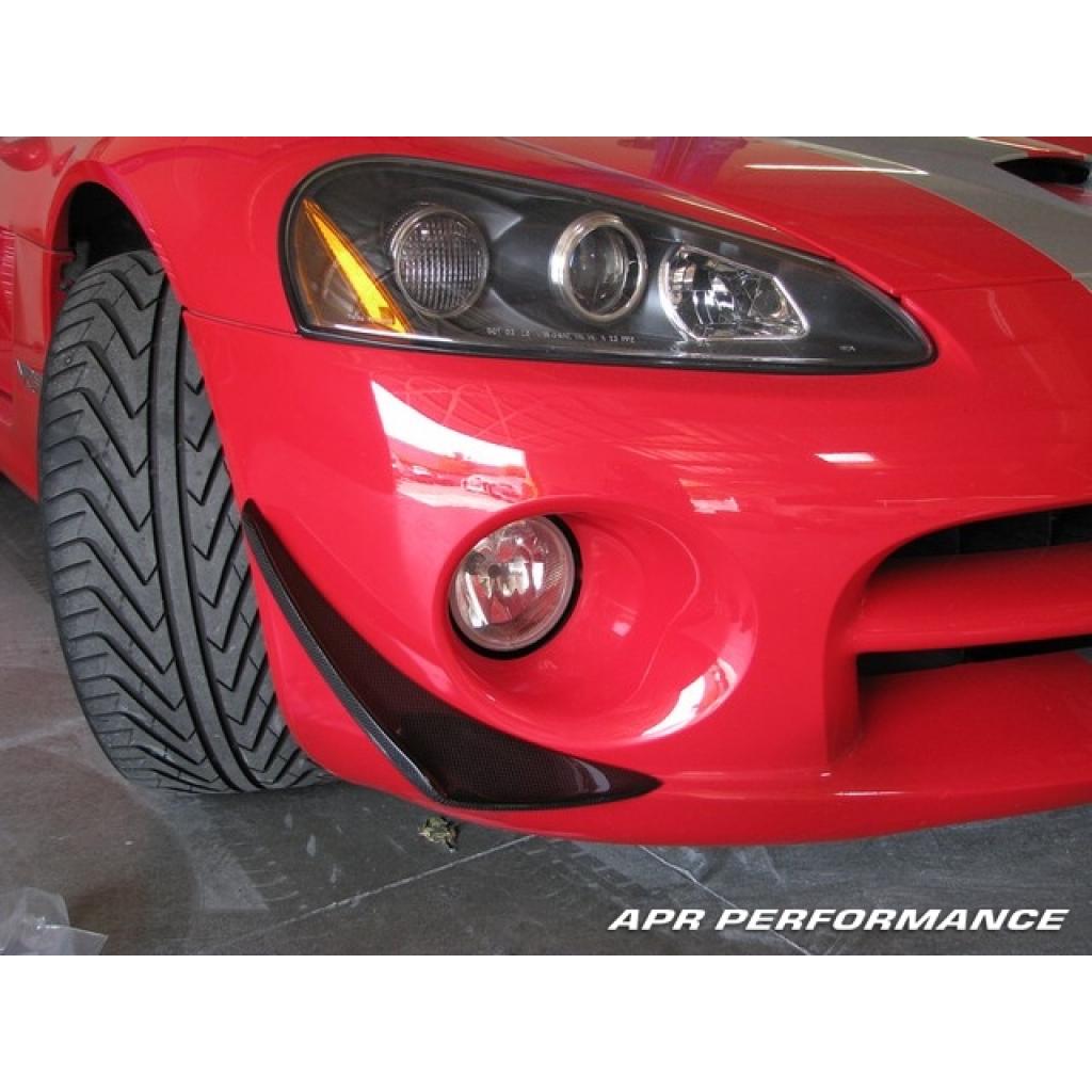 APR Dodge Viper SRT-10 Carbon Fiber Front Bumper Canards 2003-2010 (coupe / convertible)