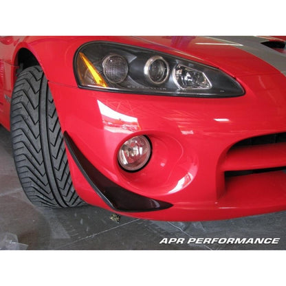 APR Dodge Viper SRT-10 Carbon Fiber Front Bumper Canards 2003-2010 (coupe / convertible)