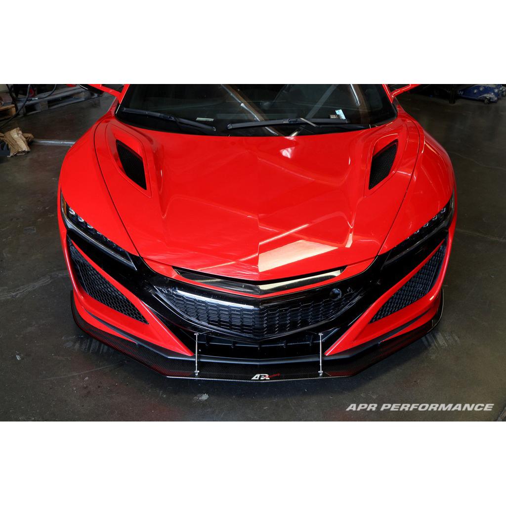 APR Acura NSX Stock Bumper Carbon Fiber Front Wind Splitter 2016 - 2022