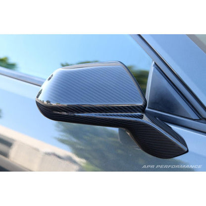 APR Chevrolet Camaro Carbon Fiber Replacement Mirror Covers 2016 - 2024