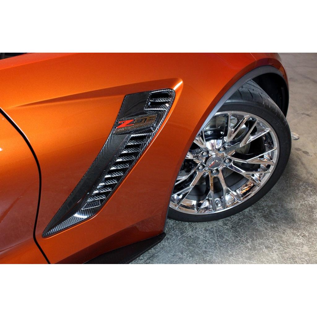 APR Chevrolet Corvette C7 Z06 Carbon Fiber Fender Vents