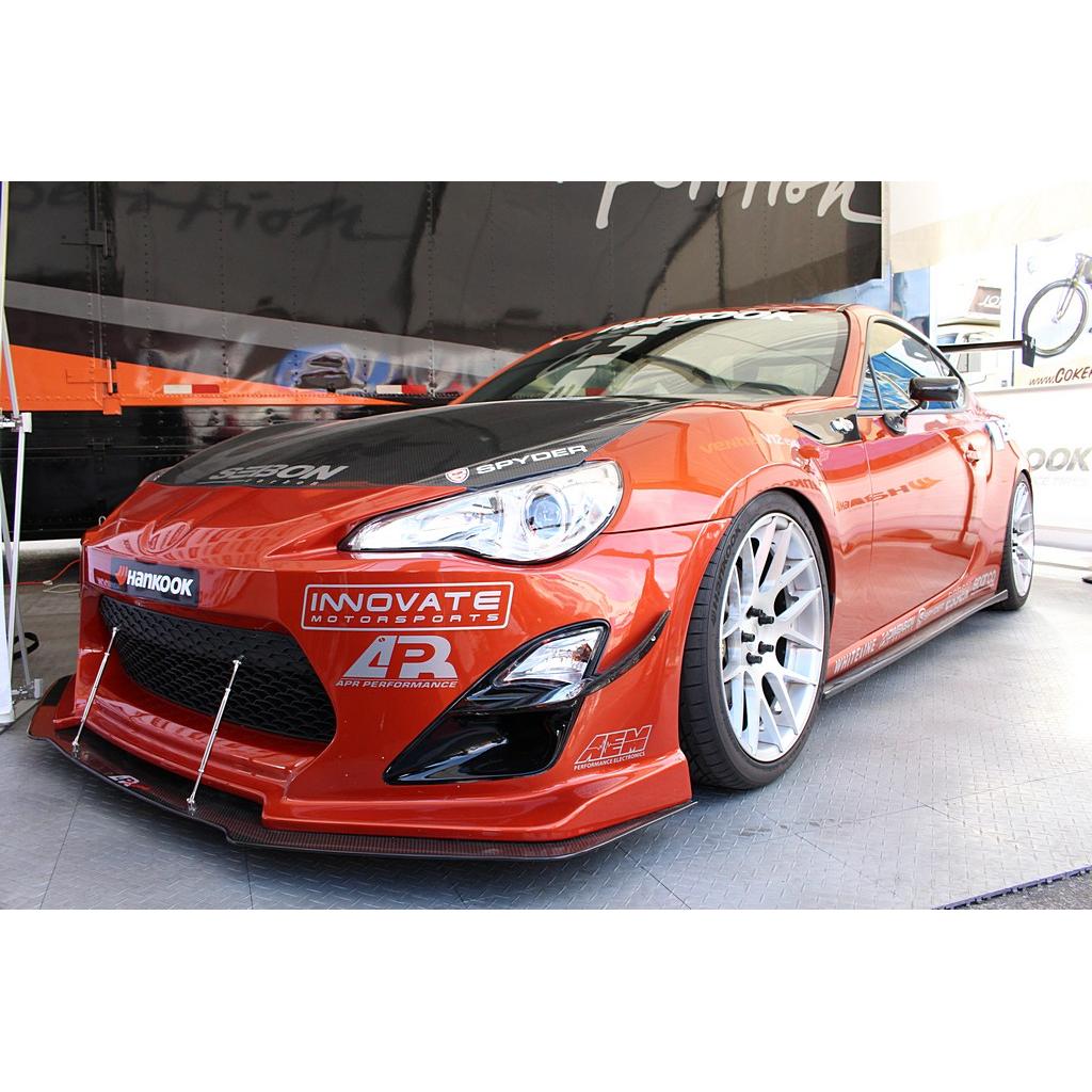 APR Scion FRS with APR Airdam/ Lip Carbon Fiber Front Wind Splitter 2013-2016