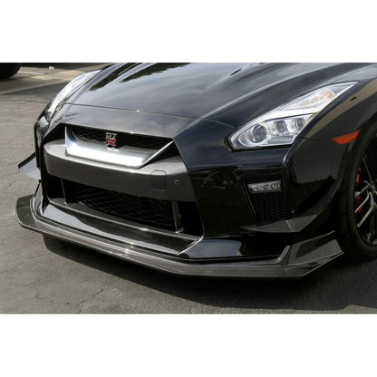 APR Nissan GTR R35 Carbon Fiber Front Bumper Canards 2017-2022