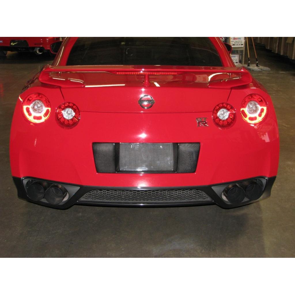 APR Carbon Fiber Nissan GTR R35 License Plate Backing 2008-2011