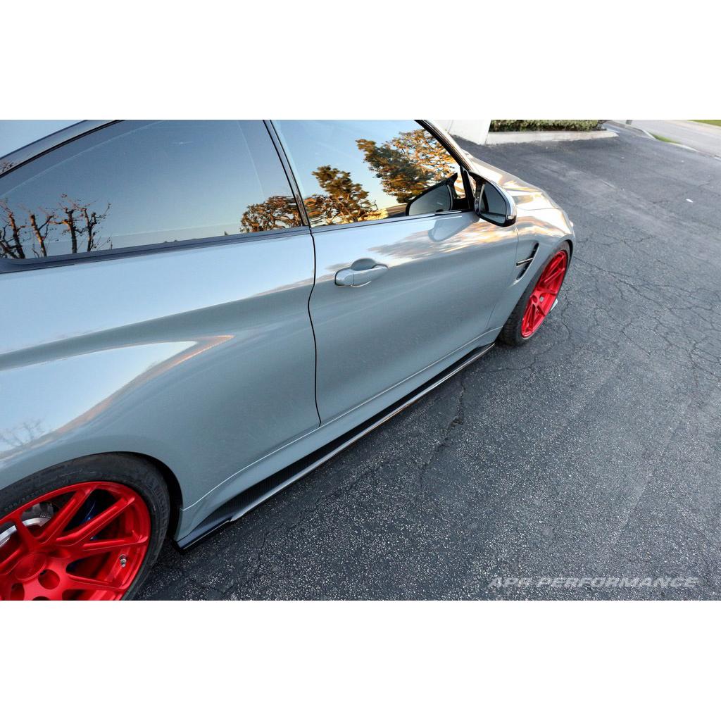 APR BMW F82 M4 Carbon Fiber Side Rocker Extension/ Side Skirt