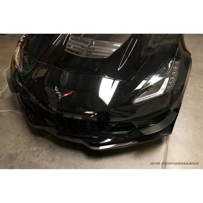 APR Chevrolet Corvette C7 / C7 Z06 Carbon Fiber Front Bumper Race Canards