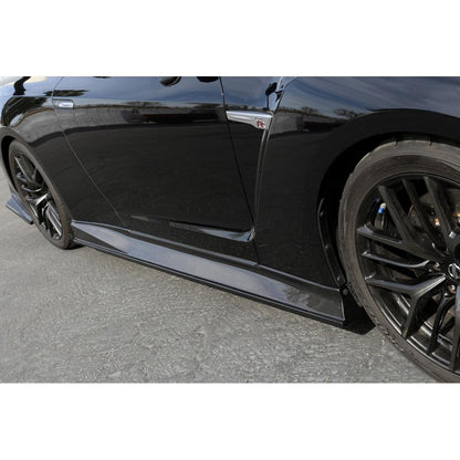 APR Carbon Fiber Nissan GTR R35 Side Rocker Extensions/ Side Skirt 2017-2022