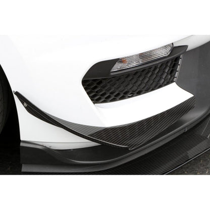 APR Ford Mustang S550 Shelby GT350 Carbon Fiber Front Bumper Canards 2016 - 2020