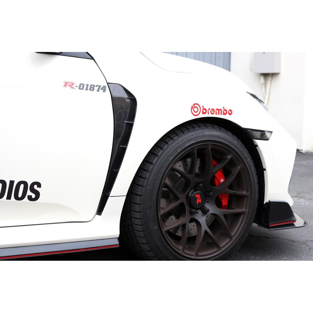APR Carbon Fiber Honda FK8 Civic Type R Fender Vents 2017 - 2021