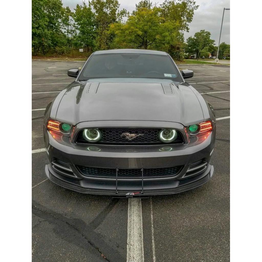 APR Ford Mustang Roush Front Carbon Fiber Wind Splitter 2013-2014