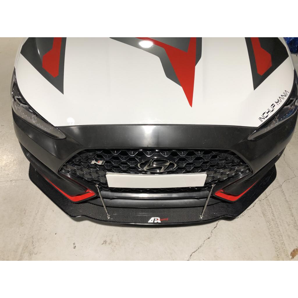 APR Hyundai Veloster N Carbon Fiber Front Wind Splitter 2019-2022