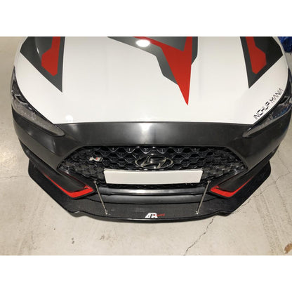 APR Hyundai Veloster N Carbon Fiber Front Wind Splitter 2019-2022