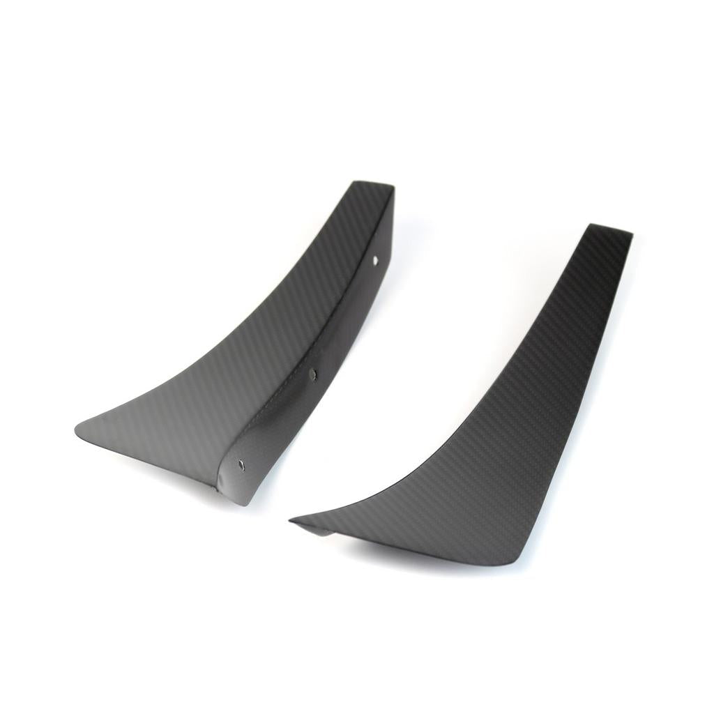 APR Dodge Challenger Hellcat Carbon Fiber Front Bumper Canards 2015-2023