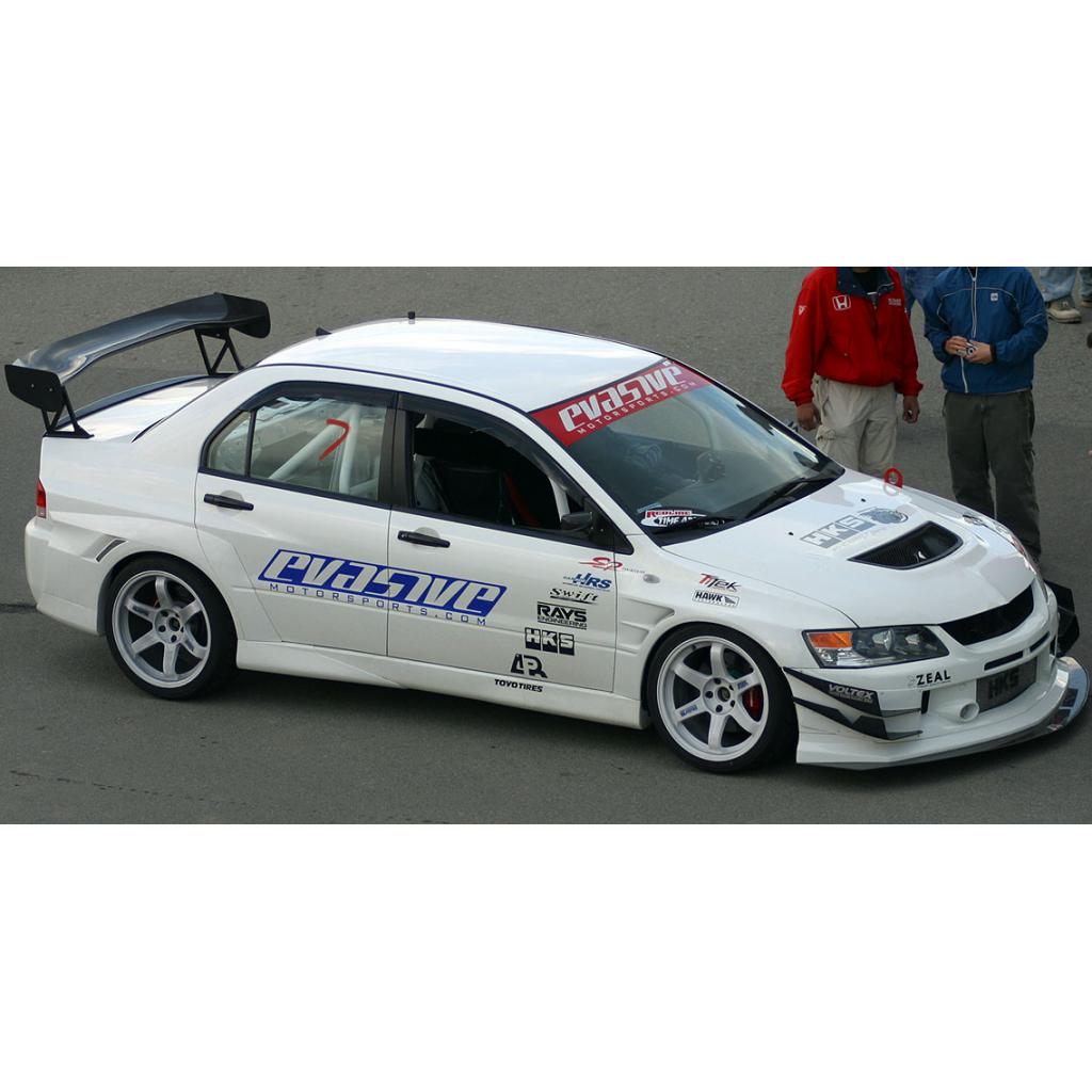 APR Mitsubishi Evolution 8 / 9 (Evo 8,9) 2003-2007 GTC300 Carbon Fiber Adjustable Wing