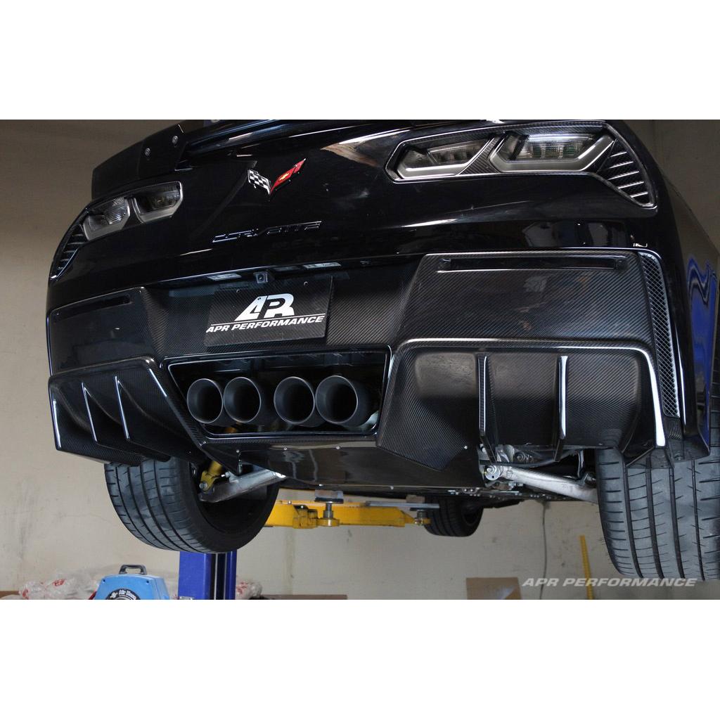 APR Chevrolet Corvette C7 Z06 Carbon Fiber Rear Diffuser (Version 2)