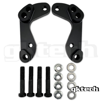 GKTech Z32/R32/S14/S15 Caliper Bracket To Suit 350Z/G35 Brembo Rotors
