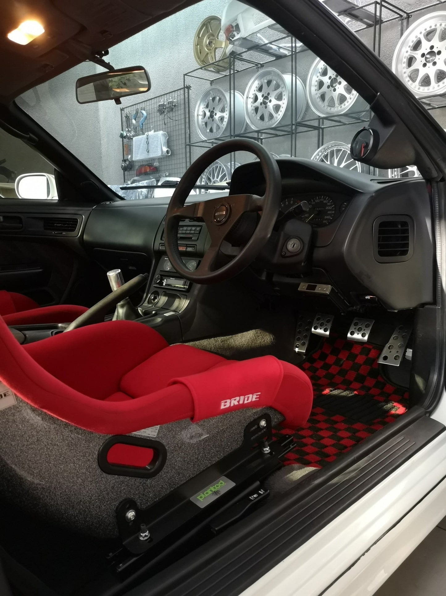 Planted Technology Seat Bracket- Nissan 240SX (1989-1998) LOW - Driver / Left *For Side Mount Seats Only*