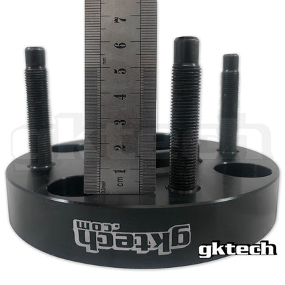 GKTech 5x100 spacers 15mm > 30mm 8 piece set
