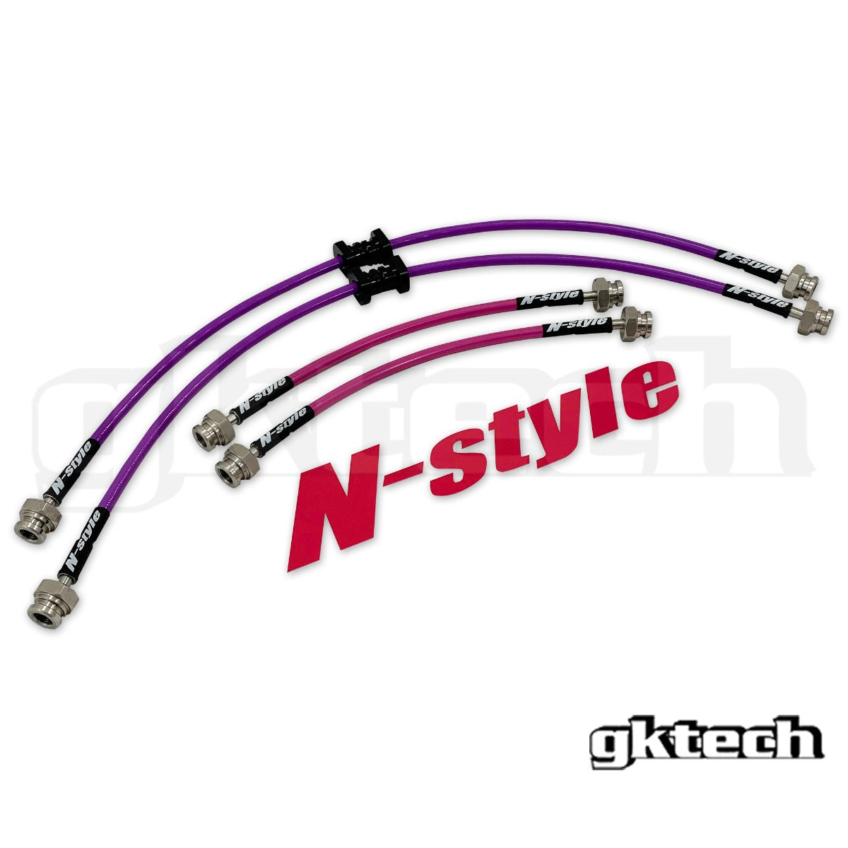 GKTech N-Style R32 GTS-T Braided Brake Line Set