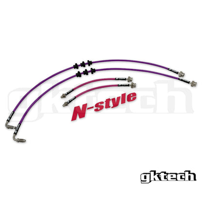 GKTech N-Style Z32 300zx braided brake lines