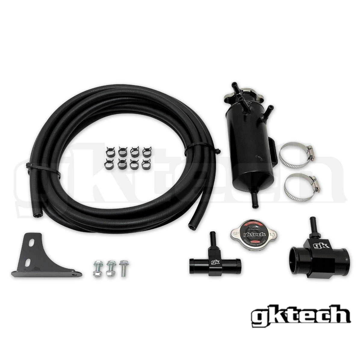 GKTech Z33 350z/G35 bolt on coolant swirl pot setup