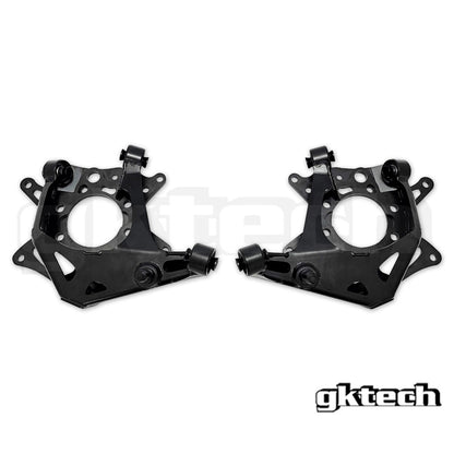 GKTECH V2 240sx/Skyline/Z32 Rear knuckles with all new kinematics