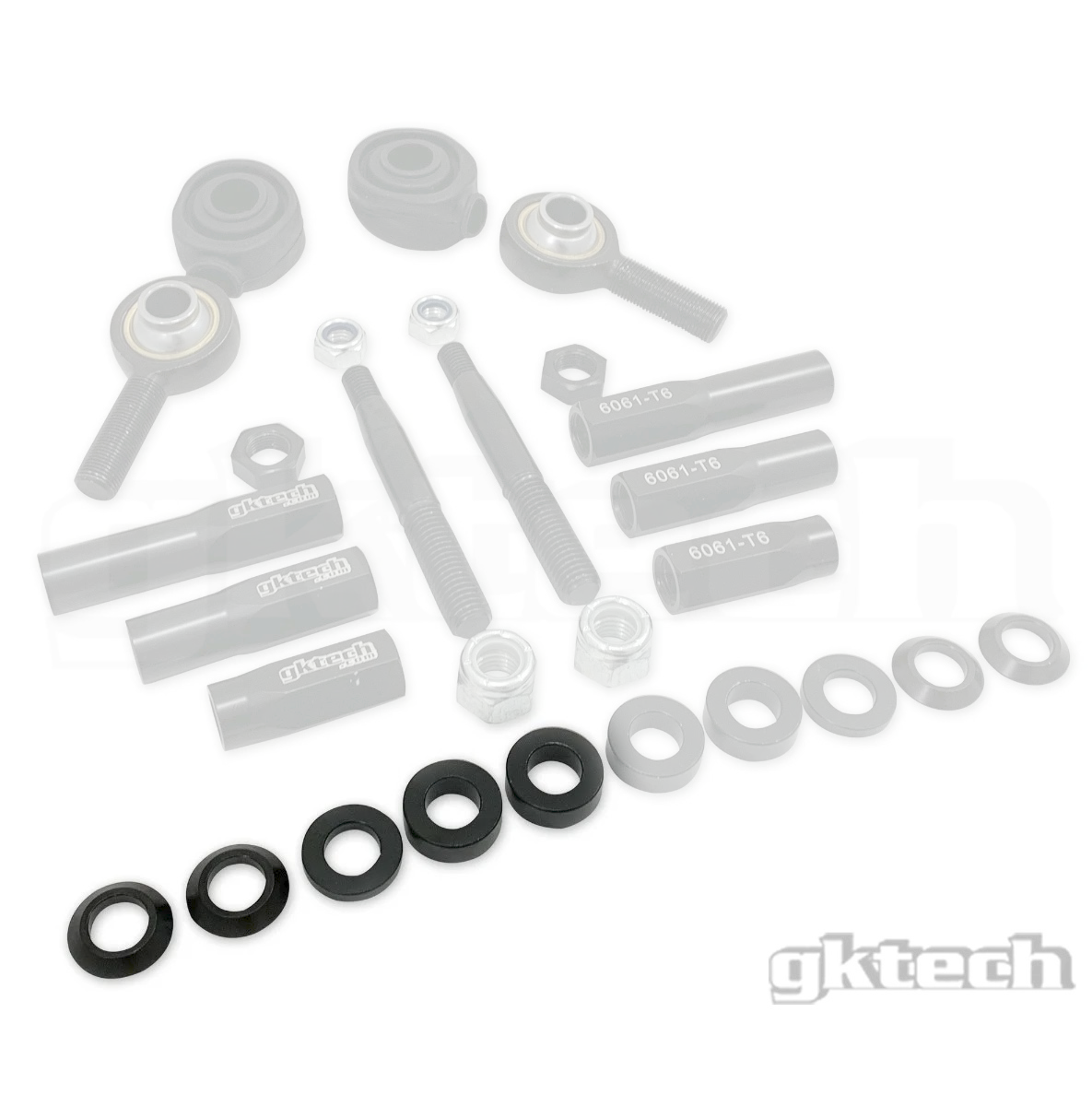 GKTech High Misalignment Tie Rod End Inserts