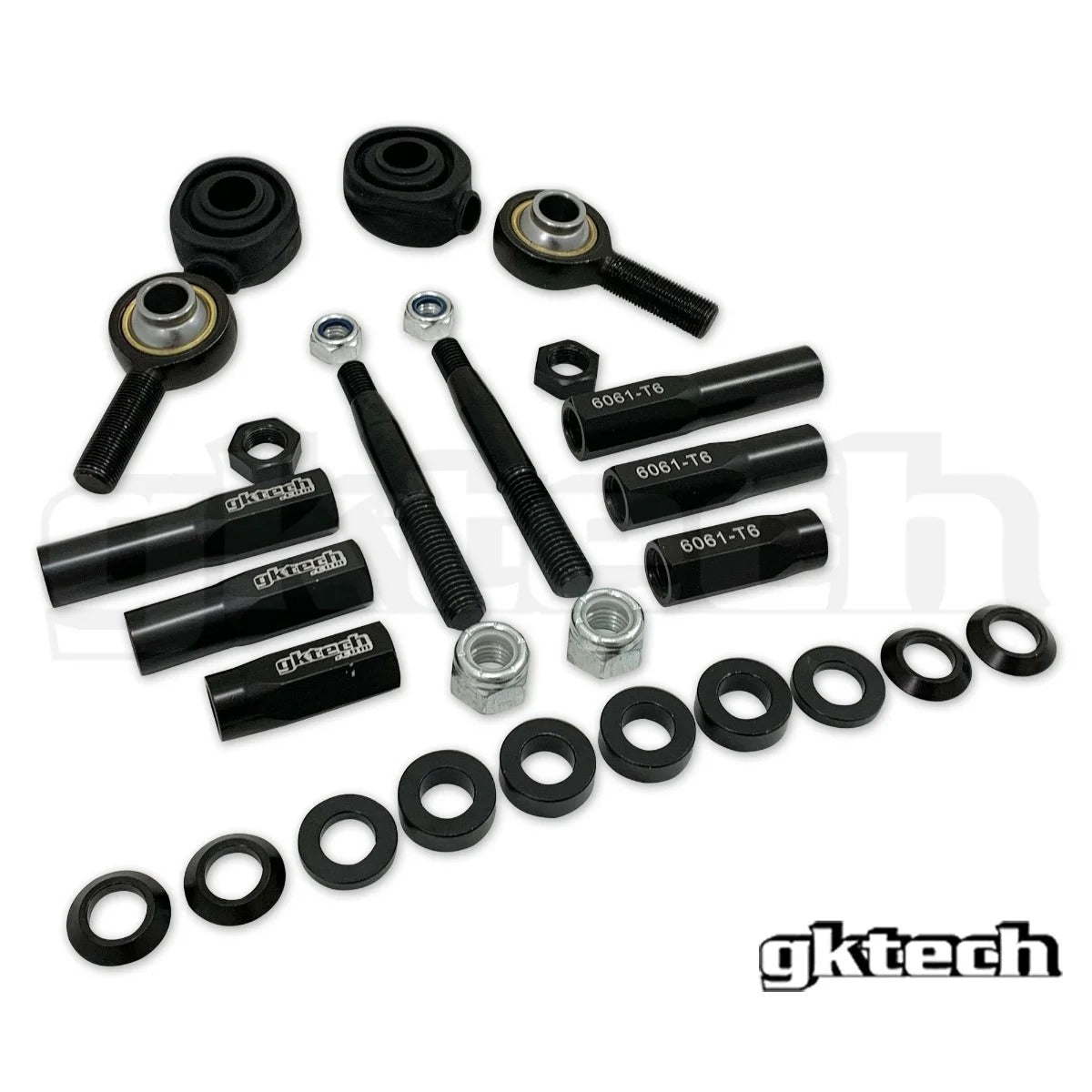 GKTech High misalignment S13 240sx/S14/S15/Skyline tie rod ends (12mm/14mm)