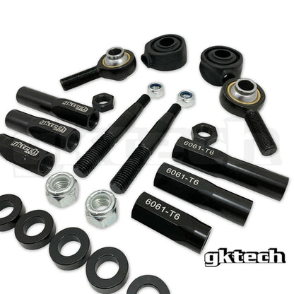 GKTech High misalignment S13 240sx/S14/S15/Skyline tie rod ends (12mm/14mm)
