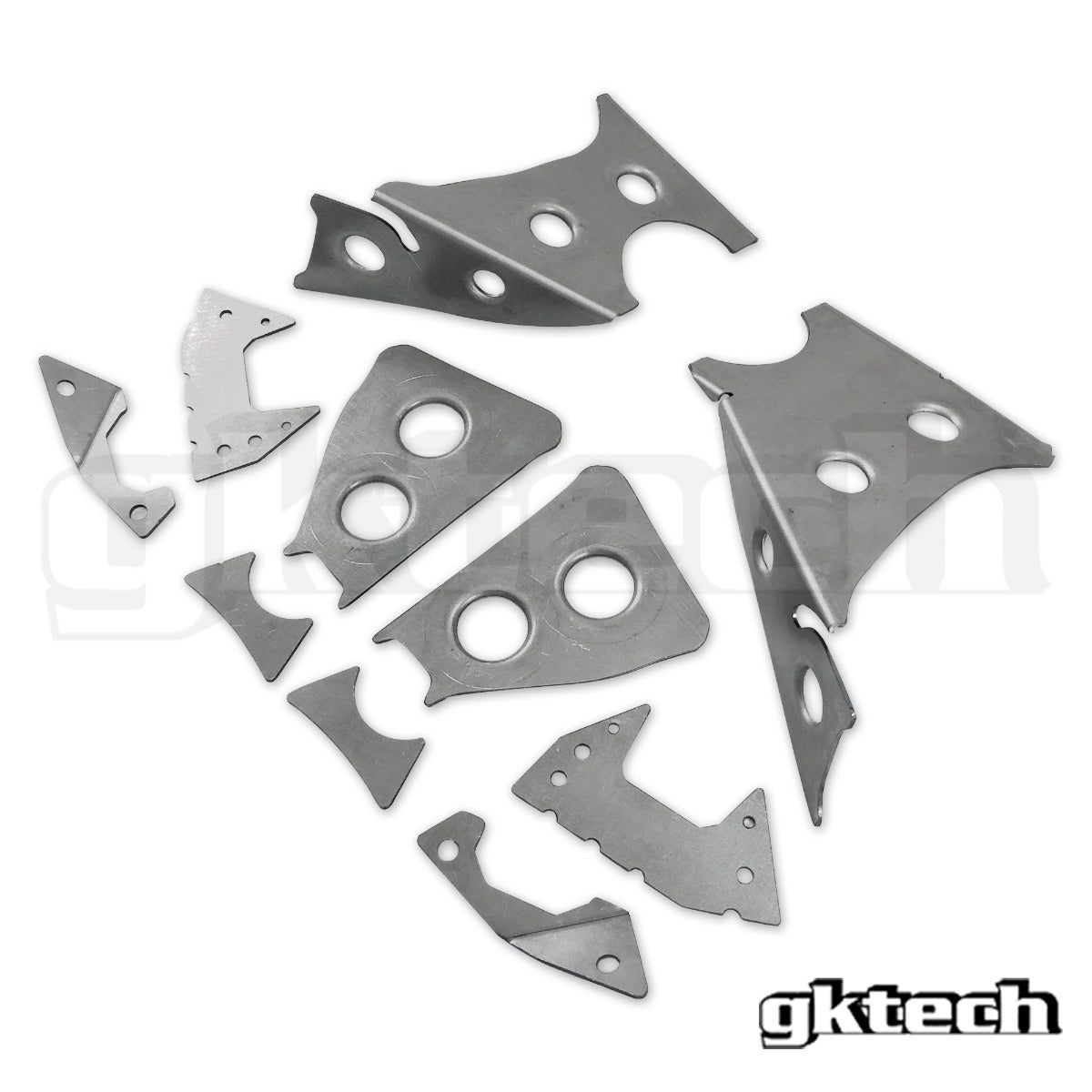 GKTECH V2 S14 240sx /S15 Silvia subframe weld in reinforcement plates