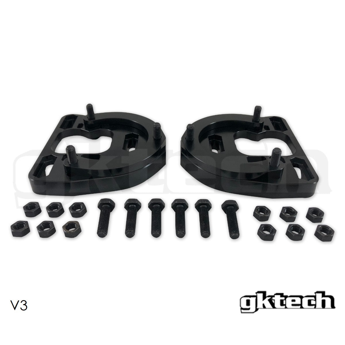 GKTech 240sx offset camber strut tops