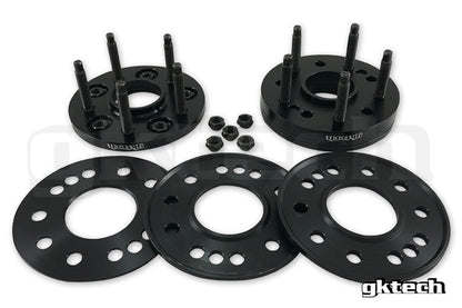 GKTech 5x114.3 Spacers 15mm > 30mm 8 Piece Set