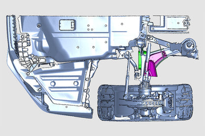 APEXi A'PEXi - N1 Brake Air Shroud (Brake Duct) Kit - Subaru WRX / STI [VA] (2015-2021)