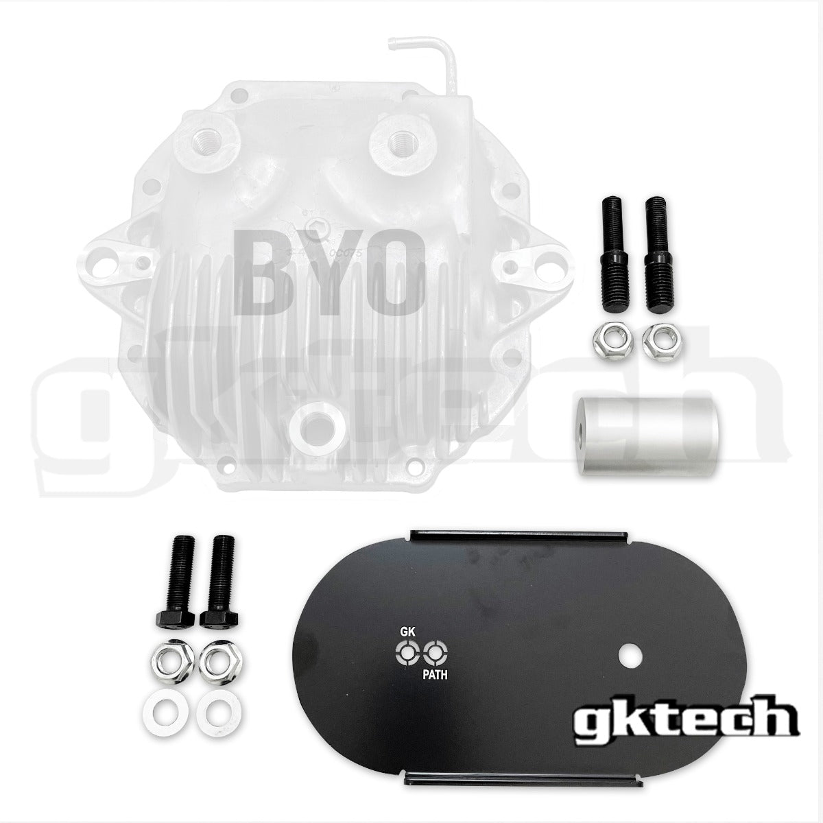 GKTech Pathfinder diff cover to Z33/Z34 subframe conversion bushings