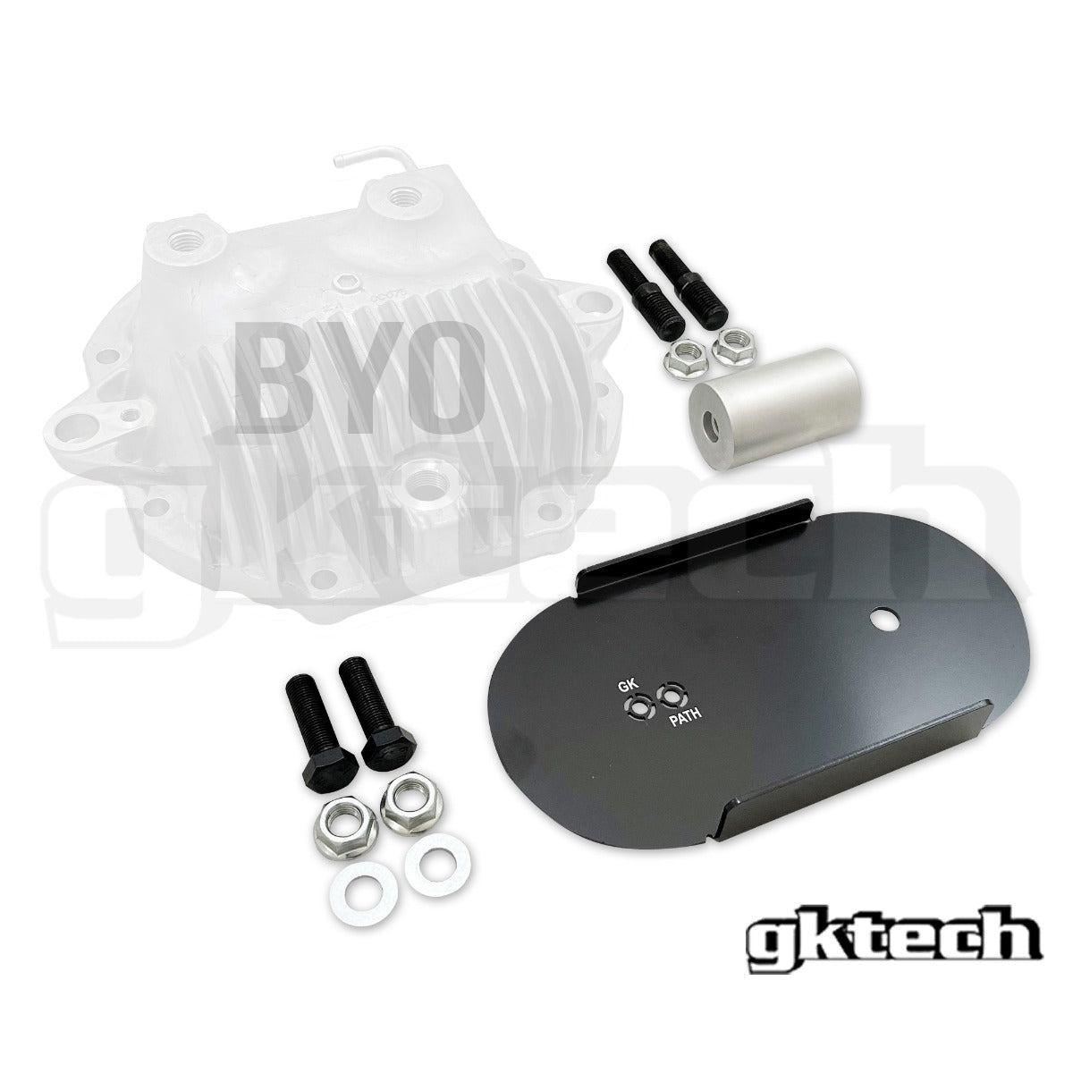 GKTech Pathfinder diff cover to Z33/Z34 subframe conversion bushings