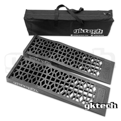 GKTech Super low vehicle ramps (pair) - Optional storage bag