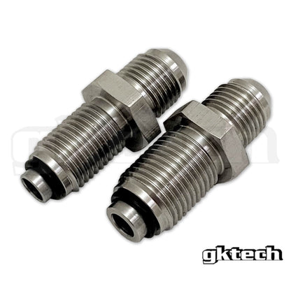 GKTech High pressure power steering -6AN adapters