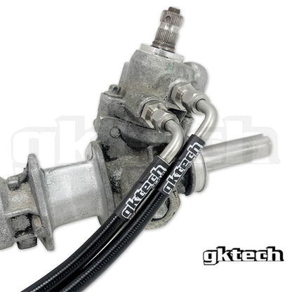 GKTech 240sx/Silvia power steering hard line replacements (pair)