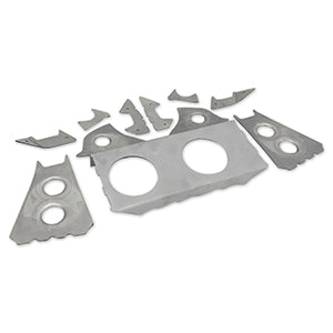 GKTech V2 R32 GTR Skyline subframe weld in reinforcement plates