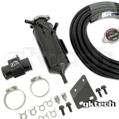 GKTech SR20 / KA24 bolt on coolant swirl pot setup