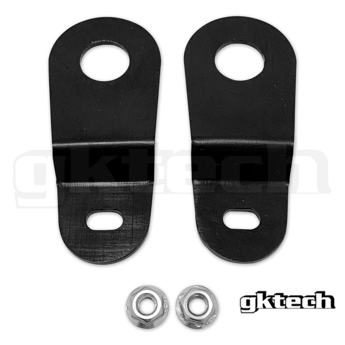 GKTech S14 240sx/S15 Silvia CNC Machined top Radiator brackets - Black
