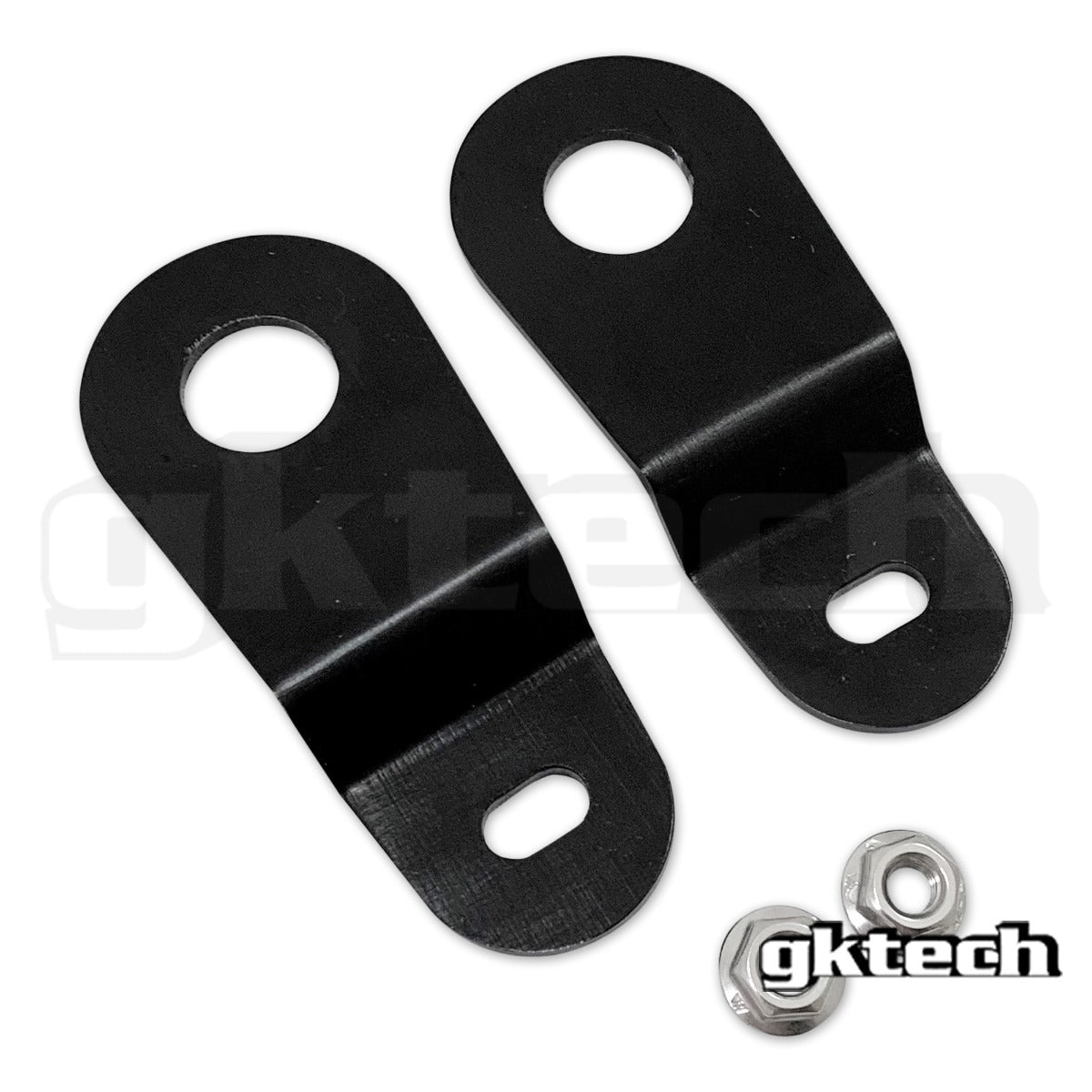 GKTech S14 240sx/S15 Silvia CNC Machined top Radiator brackets - Black