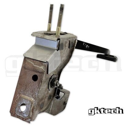 GKTech 240sx weld in clutch pedal support brace