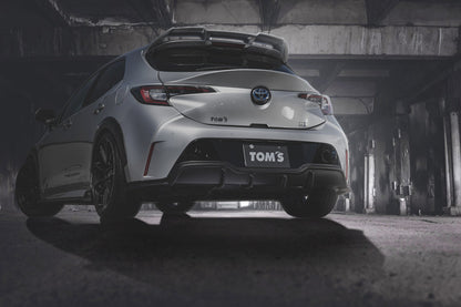 TOM'S Racing Rear Bumper Diffuser [No-Exhaust Outlet] - 2019-2022 Toyota Corolla Hatchback