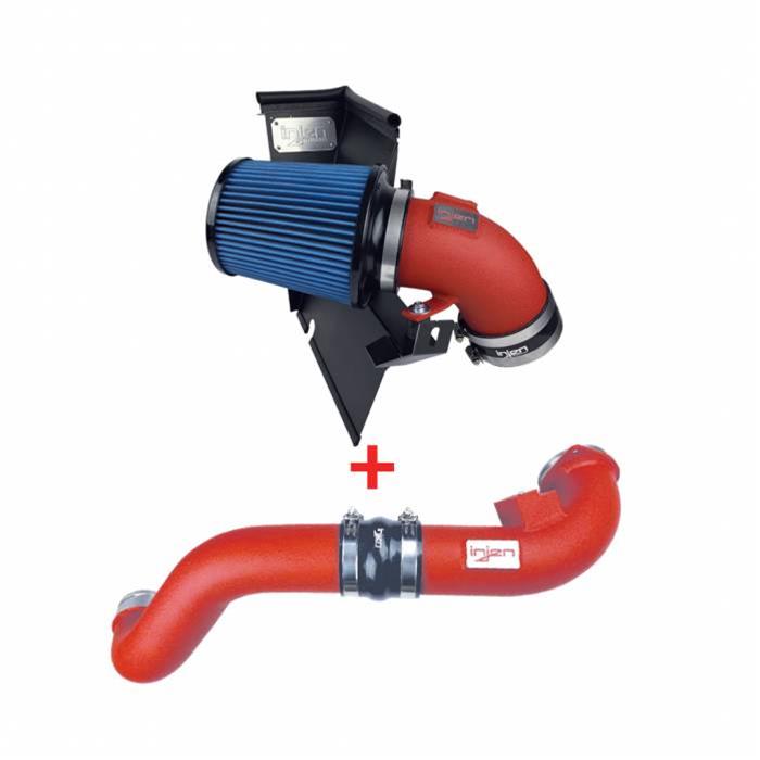 Injen 19-20 BMW Z4 / 2020 Toyota Supra 3.0L Turbo Intake and Charge Pipe Power Package - Wrinkle Red PK2300WR
