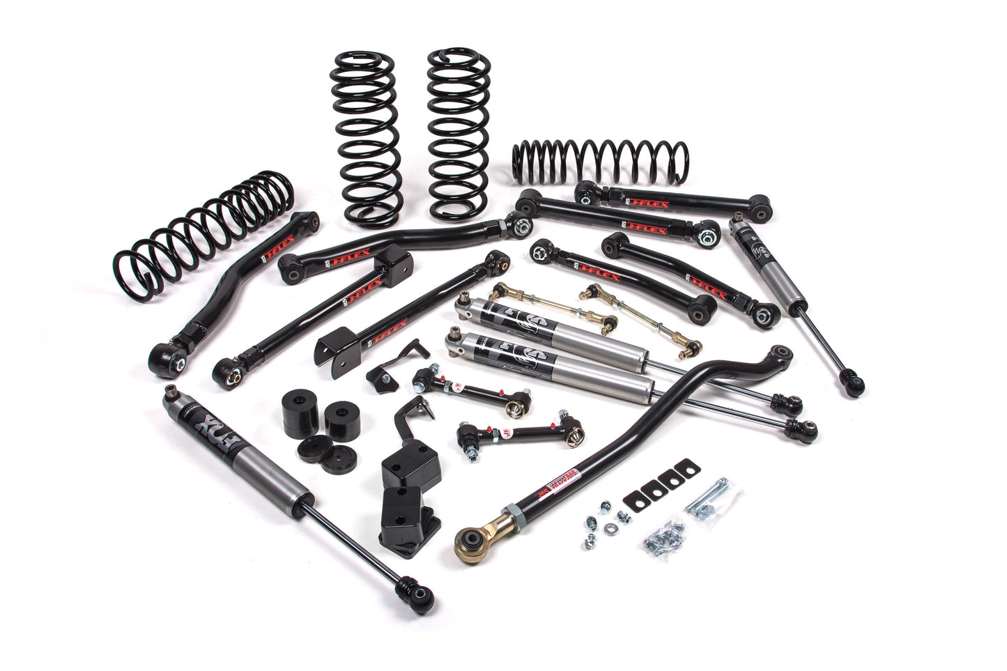 JKS Manufacturing JKS Jeep JL J-Krawl 2.5in 4Dr w/Fox 2.0 Performance Shocks STD Rate Coils JSPEC125KFP