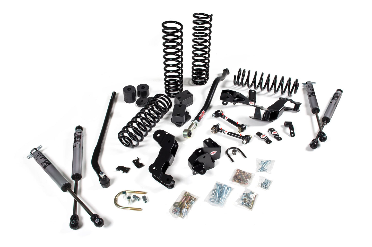 JKS Manufacturing JKS 07-18 Jeep JK J-Kontrol 4Dr 3.5in System w/ Fox 2.0 Performance Series Shocks JSPEC108KFP