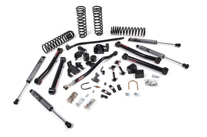 JKS Manufacturing JKS 07-18 Jeep JK J-Konnect 4Dr 3.5in System w/ JSPEC Shocks JSPEC113K